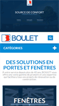 Mobile Screenshot of fenetresboulet.com